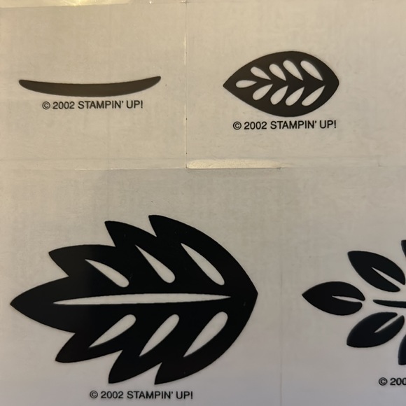 Tropical Blossoms stamp set - Picture 4 of 9